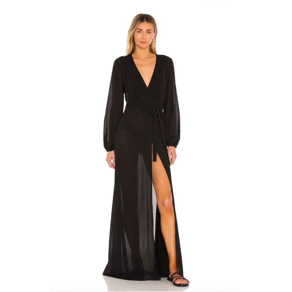 Micheal Costello Layla wrap dress